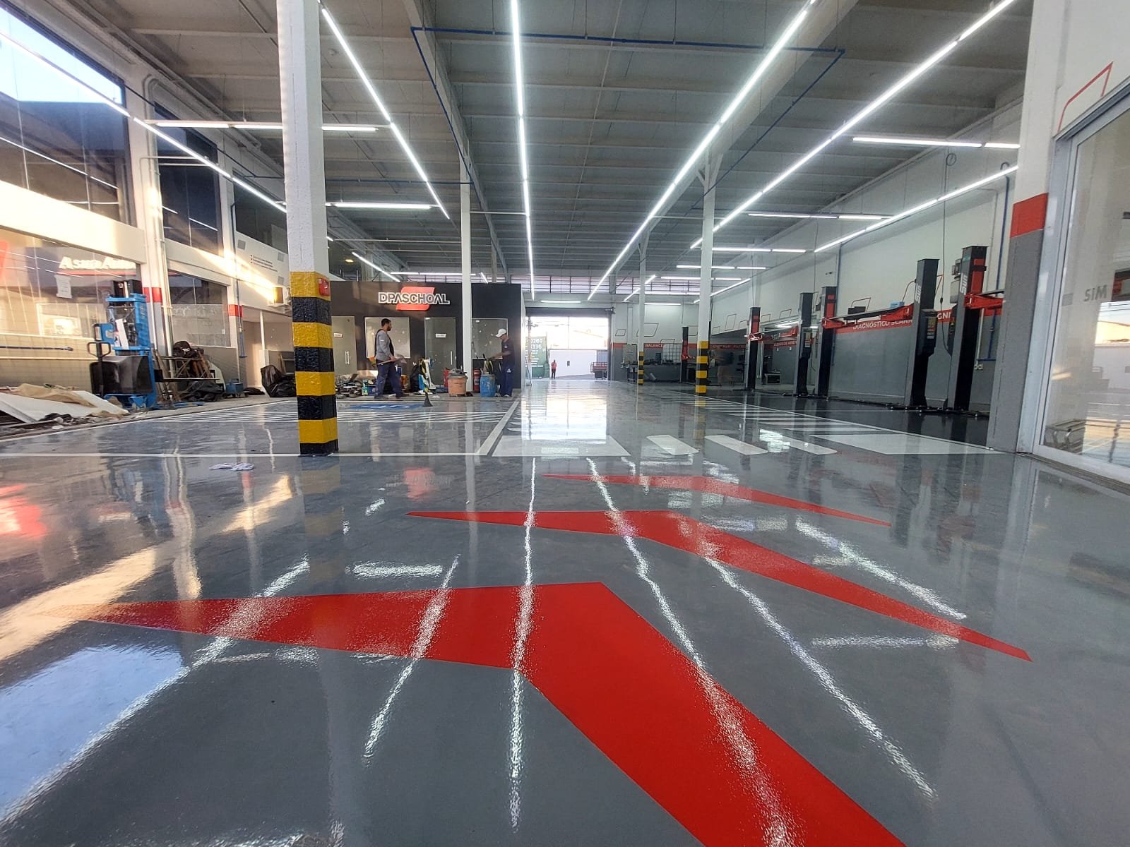 Piso industrial para oficinas e concessionárias-2