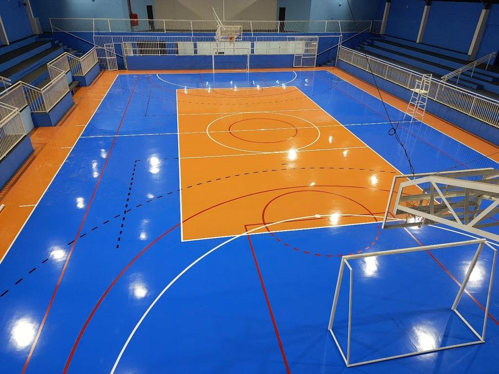 Piso para quadras poliesportivas