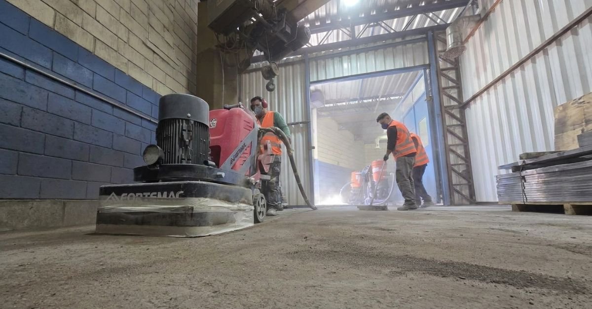 Reforma em pisos Industriais sem interromper a produção
