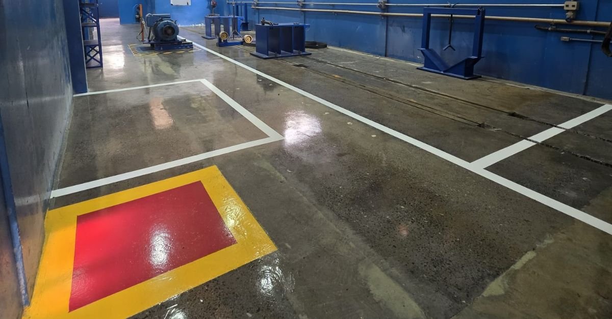 Piso de concreto industrial lapidar recuperar ou revestir Piso de concreto industrial lapidar recuperar ou revestir